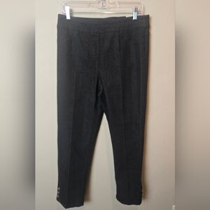 Soft Surroundings Super Stretch Black cropped Pants